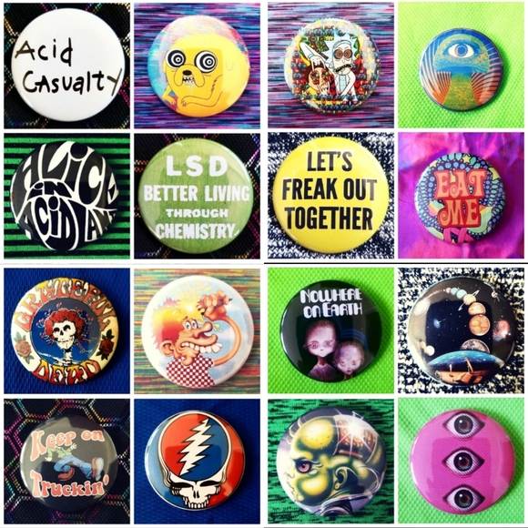 Accessories - Acid trip set of 16 2.25inch pins